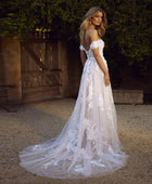 In love Lace Wedding A-Line Bridal Dress - Body By J'ne