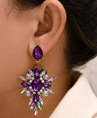 Rhinestone Drop Earrings