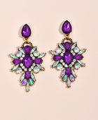 Rhinestone Drop Earrings