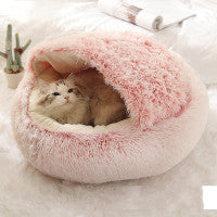 2 In 1 Dog And Cat Plush Bed - Body By J'ne