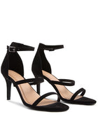 KAZAKI MID HEEL ANKLE STRAP SANDAL