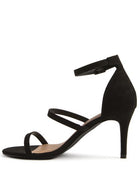 KAZAKI MID HEEL ANKLE STRAP SANDAL