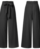 Vintage Elastic Waist Long Trousers - Body By J'ne
