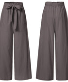 Vintage Elastic Waist Long Trousers - Body By J'ne