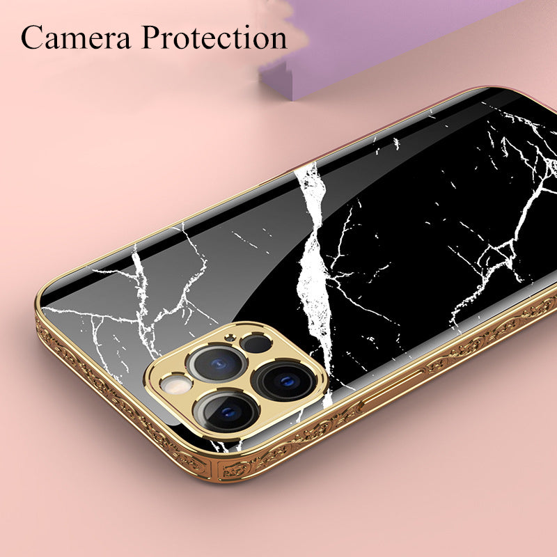 Mobile Phone Shell Embossed Electroplating Phone Case - Body By J'ne