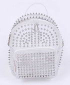 Clear Studded Iconic Backpack