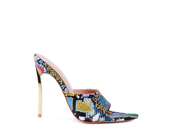 BOTTOMS UP Pointed High Heel Sandal - Body By J'ne