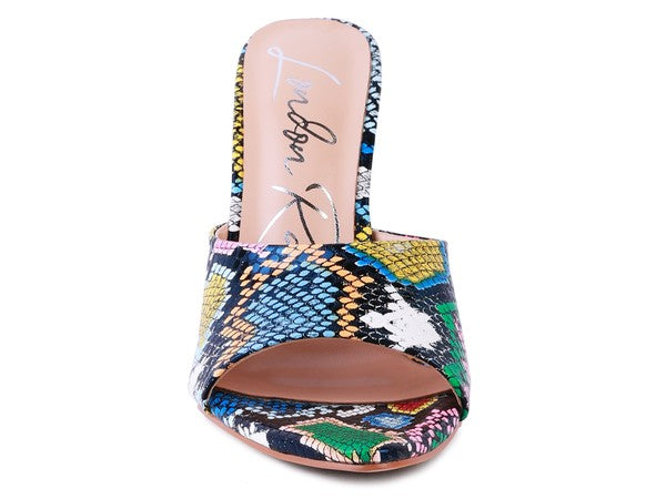 BOTTOMS UP Pointed High Heel Sandal - Body By J'ne