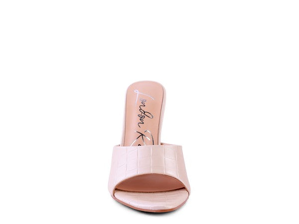 BOTTOMS UP Pointed High Heel Sandal - Body By J'ne