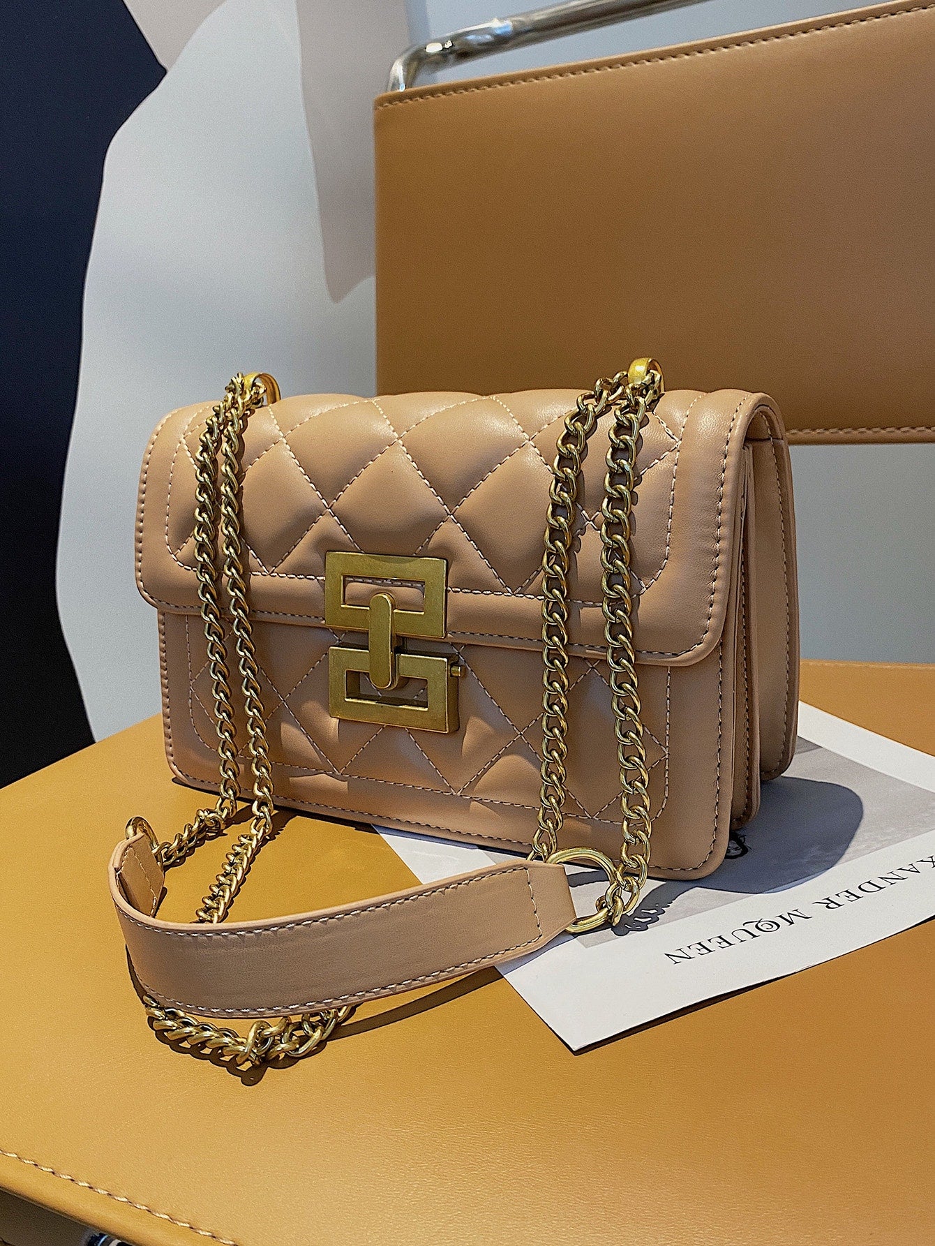 Mini Quilted Shoulder Bag - Body By J'ne