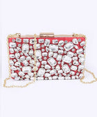 Bejeweled Crystal Iconic Box Clutch