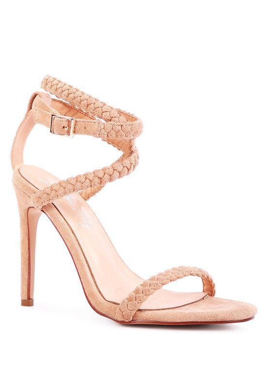 SHERRI SUEDE STILETTO SLING-BACK SANDAL - Body By J'ne