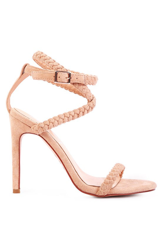 SHERRI SUEDE STILETTO SLING-BACK SANDAL - Body By J'ne