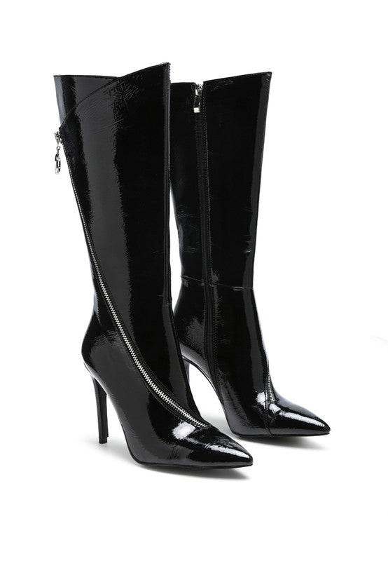 TSAROH ZIP AROUND CALF BOOT - Body By J'ne