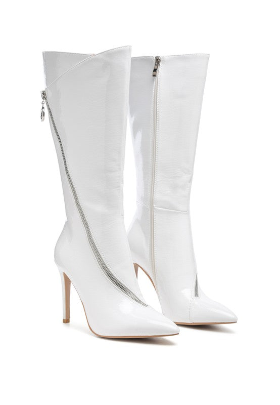 TSAROH ZIP AROUND CALF BOOT - Body By J'ne