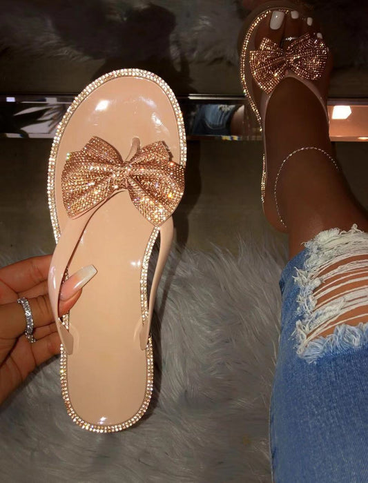 Diamond flat sandals - Body By J'ne