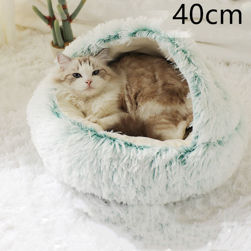 2 In 1 Dog And Cat Plush Bed - Body By J'ne