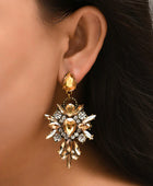 Rhinestone Drop Earrings