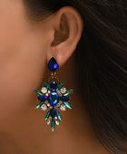 Rhinestone Drop Earrings