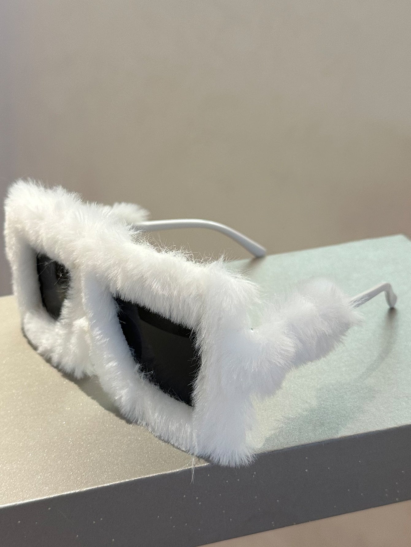 Fluffy Frame Fashion Glasses - Body By J'ne