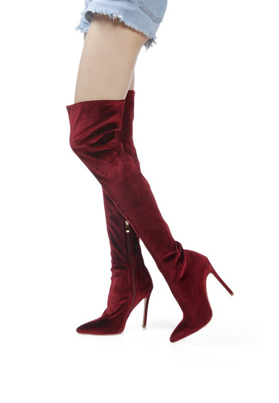 Madman Over-the-Knee Boot - Body By J'ne