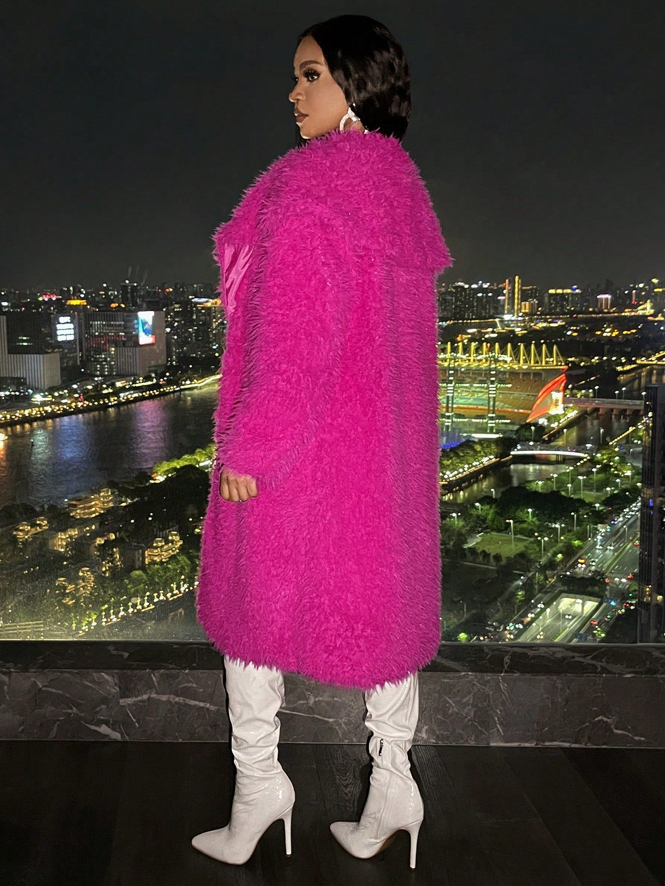 Waterfall Belted Coat - Body By J'ne