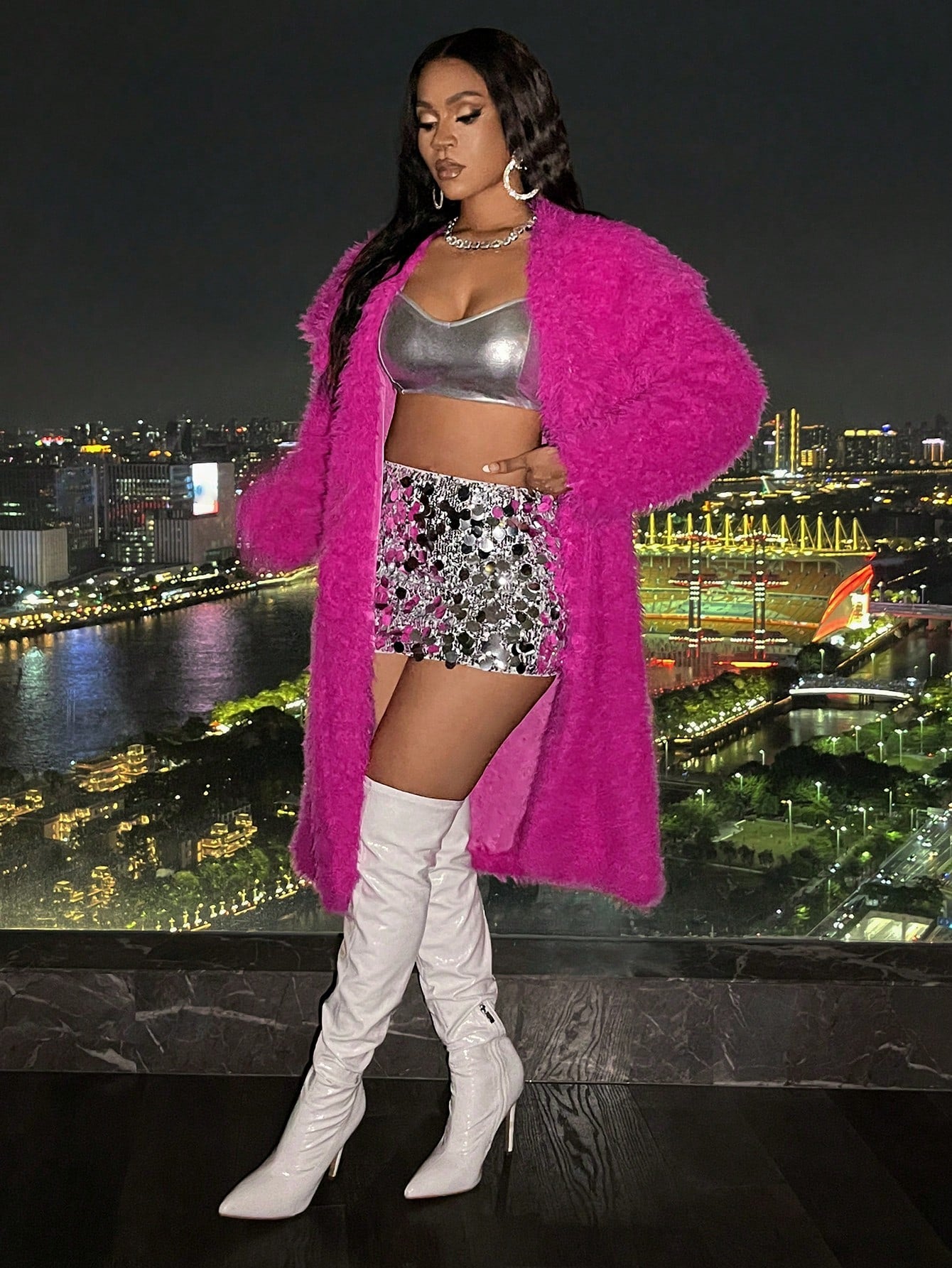 Waterfall Belted Coat - Body By J'ne