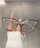 Cat Eye Transparent Minimalist Glasses