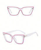 Cat Eye Transparent Minimalist Glasses