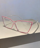 Cat Eye Transparent Minimalist Glasses