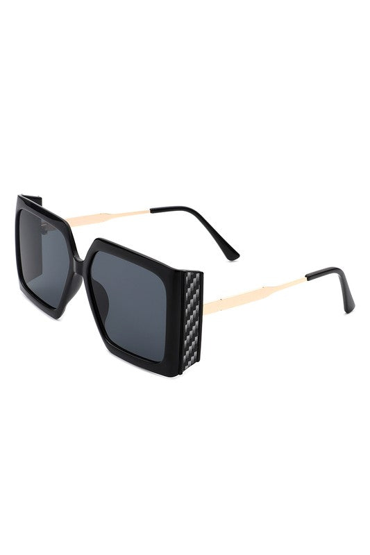 Gafas de sol de moda grandes cuadradas retro de gran tamaño