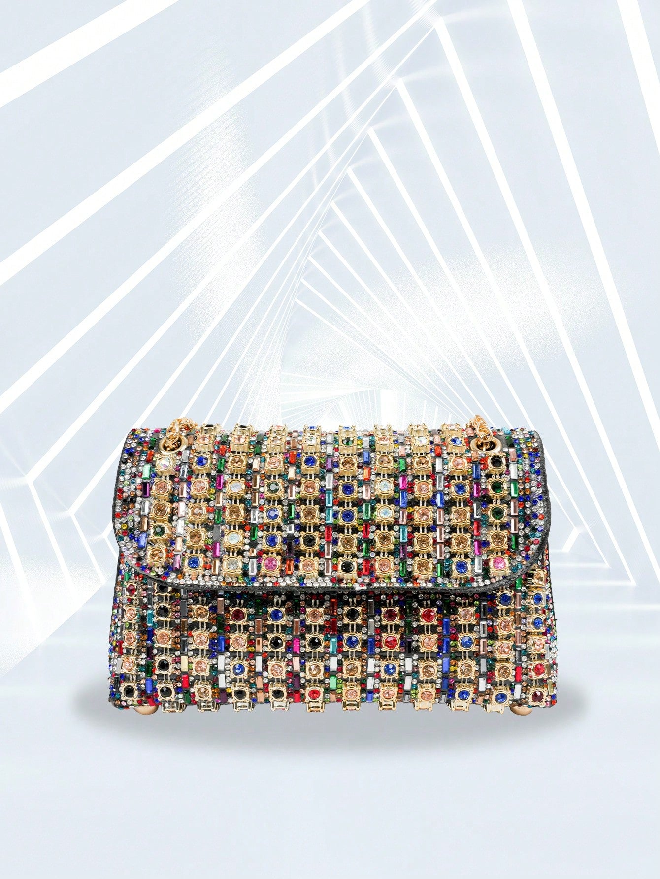 Diamond-Encrusted Evening Bag - Body By J'ne