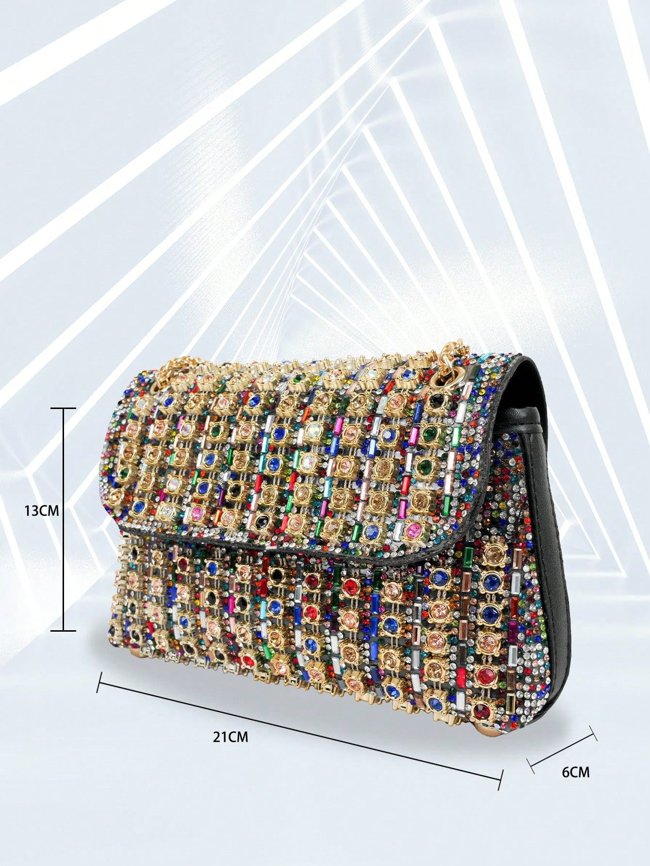 Diamond-Encrusted Evening Bag