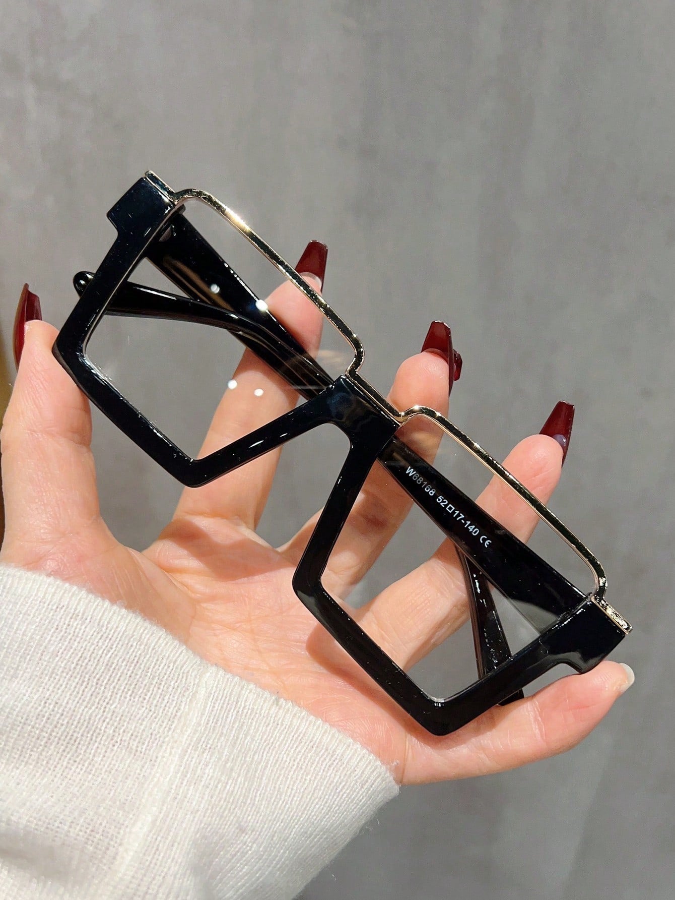 Metal Rim Blue Light Blocking Clear Lens Glasses - Body By J'ne