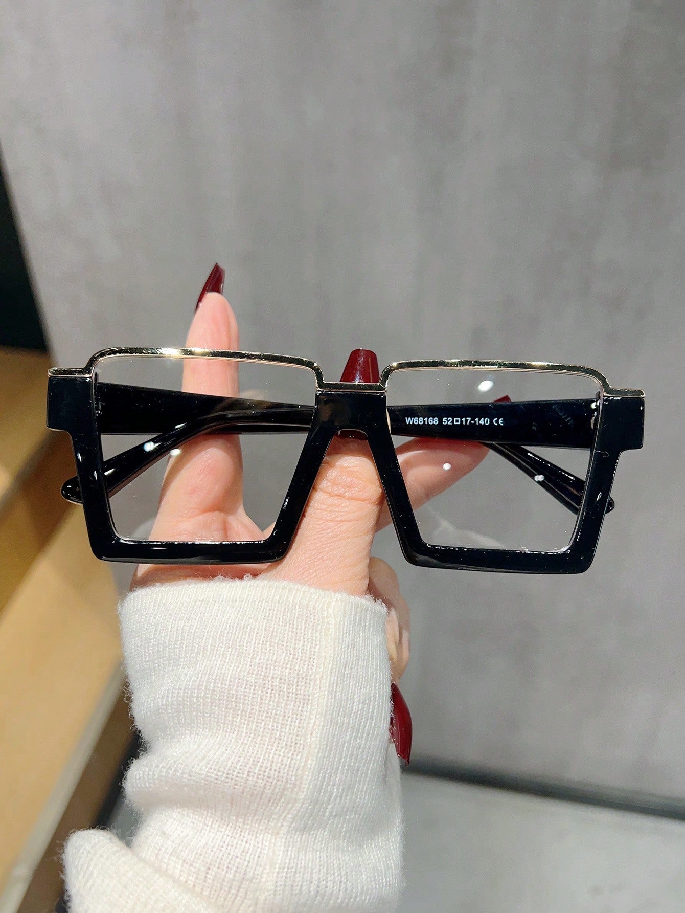 Metal Rim Blue Light Blocking Clear Lens Glasses - Body By J'ne