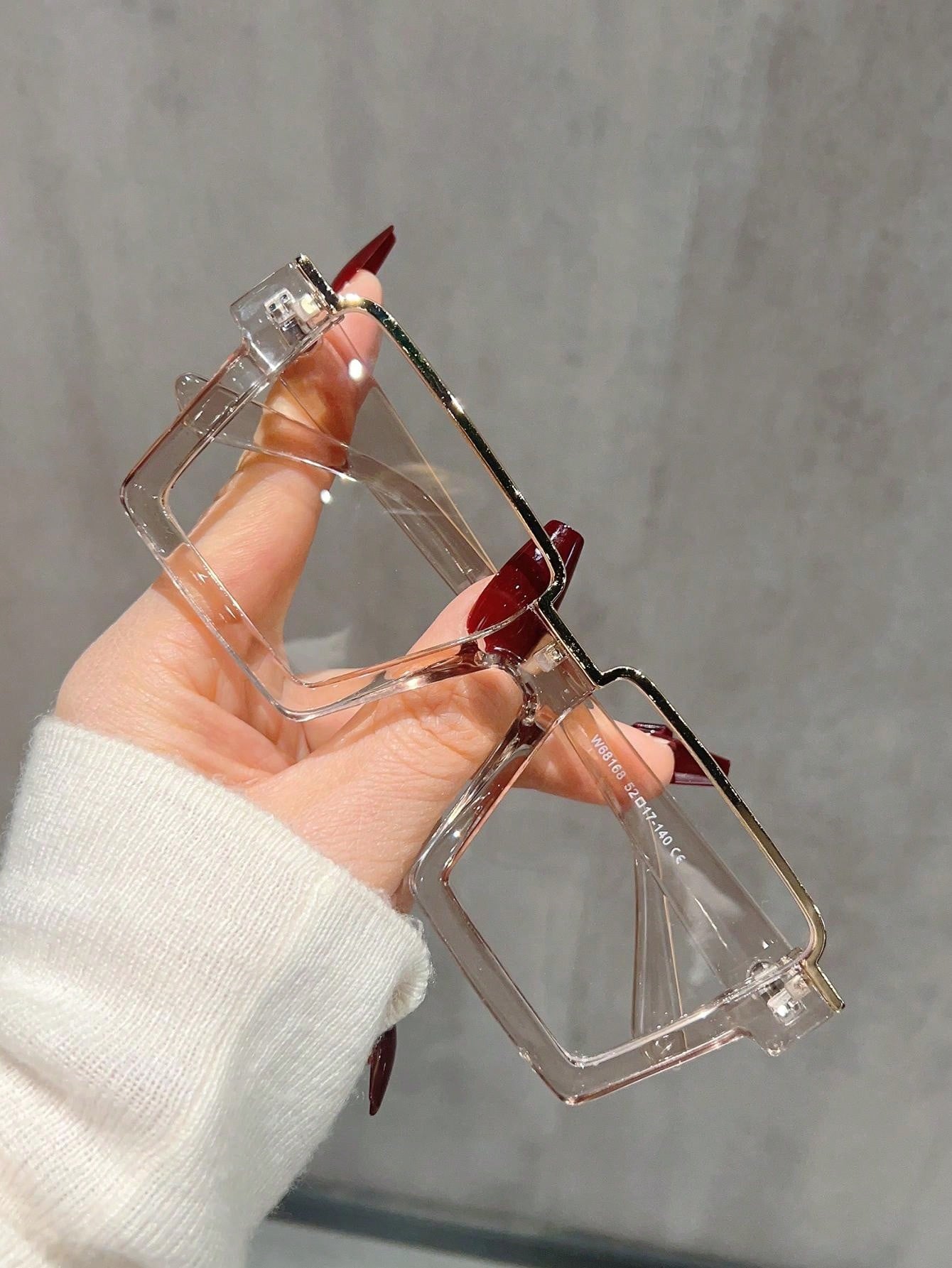 Metal Rim Blue Light Blocking Clear Lens Glasses - Body By J'ne