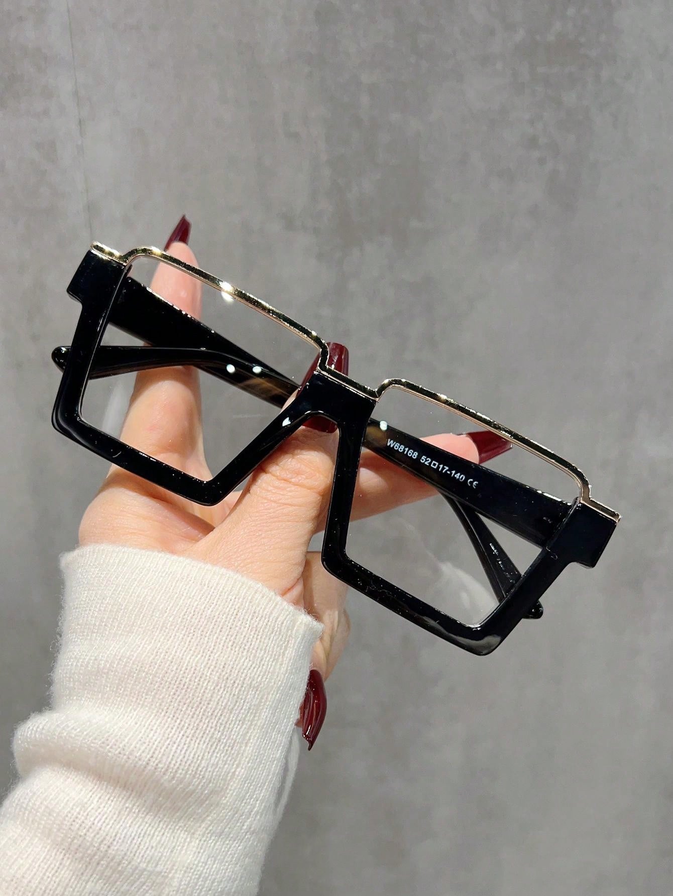 Metal Rim Blue Light Blocking Clear Lens Glasses - Body By J'ne