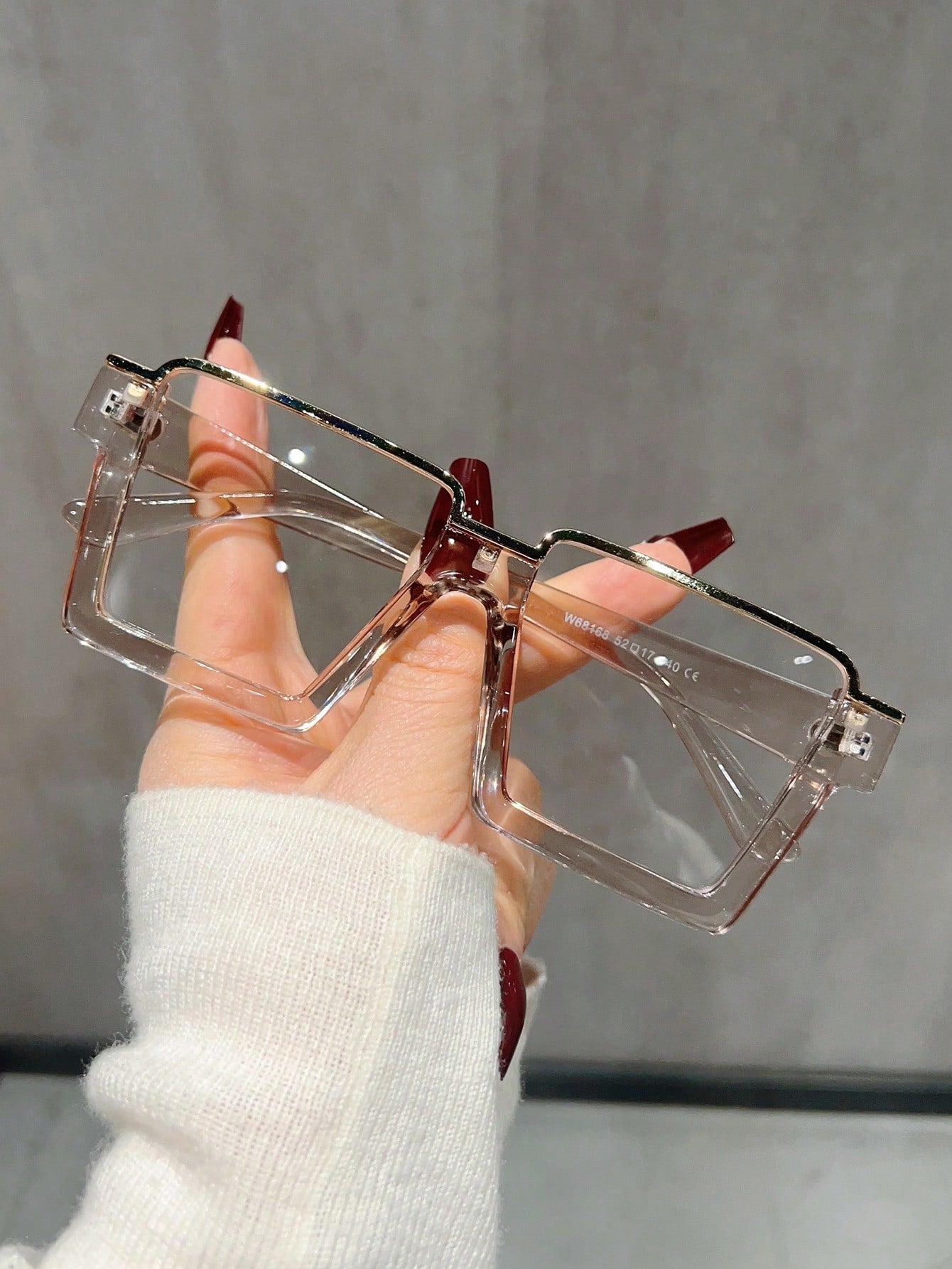 Metal Rim Blue Light Blocking Clear Lens Glasses - Body By J'ne