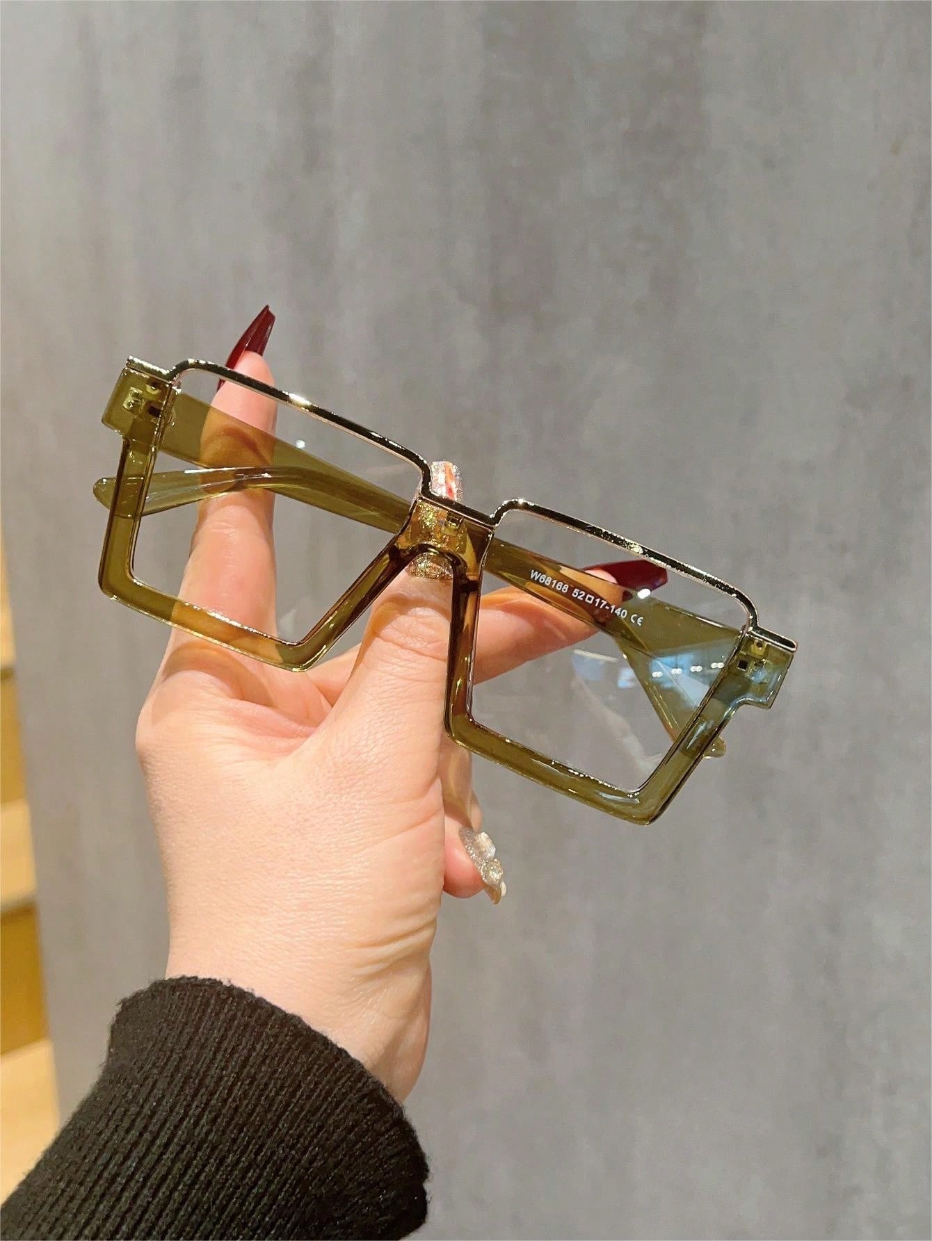 Metal Rim Blue Light Blocking Clear Lens Glasses - Body By J'ne