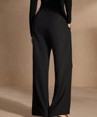 Asymmetrical Casual Straight Pants