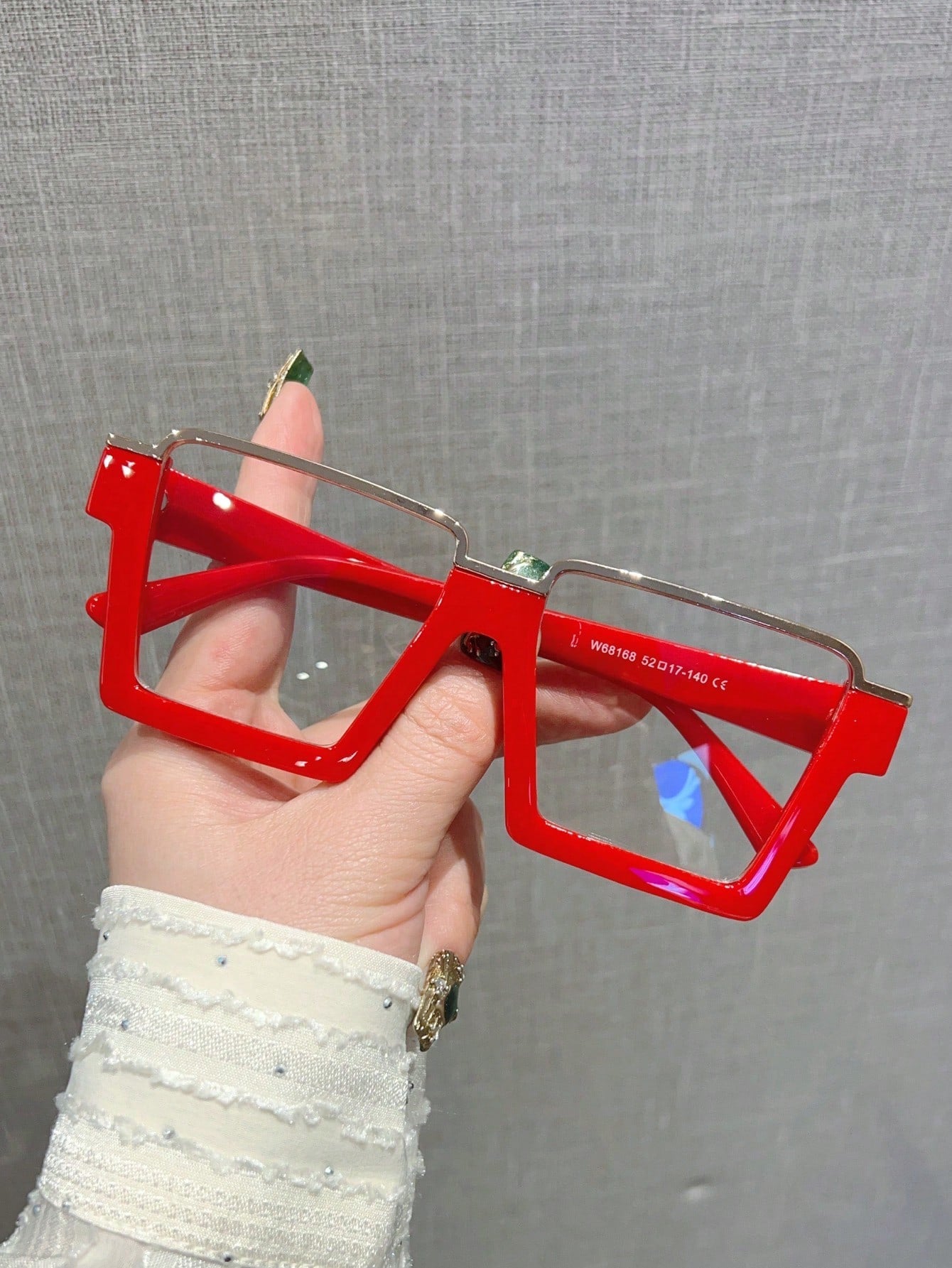 Metal Rim Blue Light Blocking Clear Lens Glasses - Body By J'ne