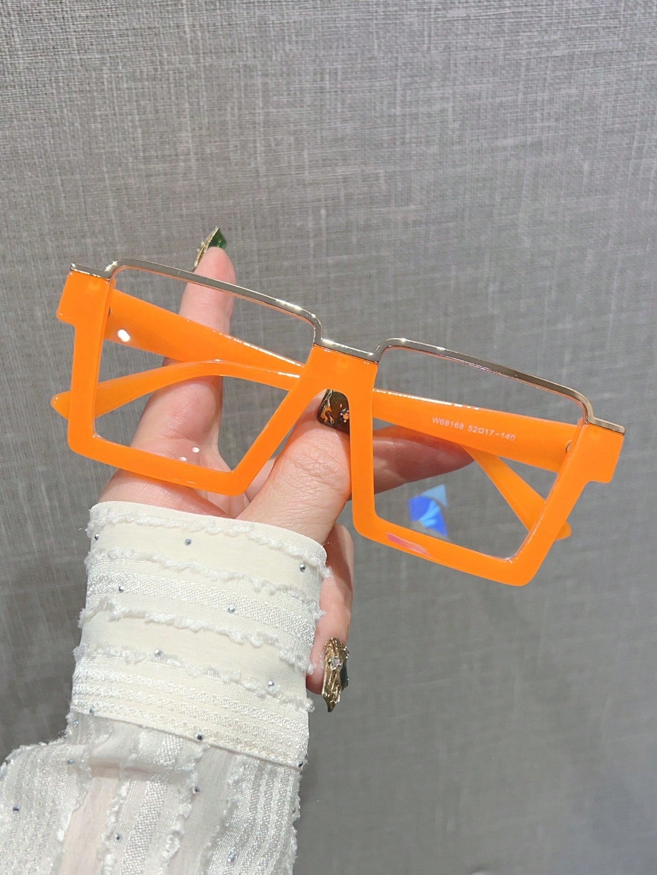 Metal Rim Blue Light Blocking Clear Lens Glasses - Body By J'ne