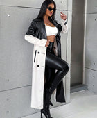 London Lapel Long Sleeve Fashion Trench Coat