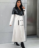 London Lapel Long Sleeve Fashion Trench Coat