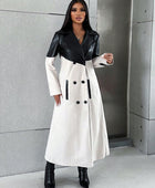 London Lapel Long Sleeve Fashion Trench Coat