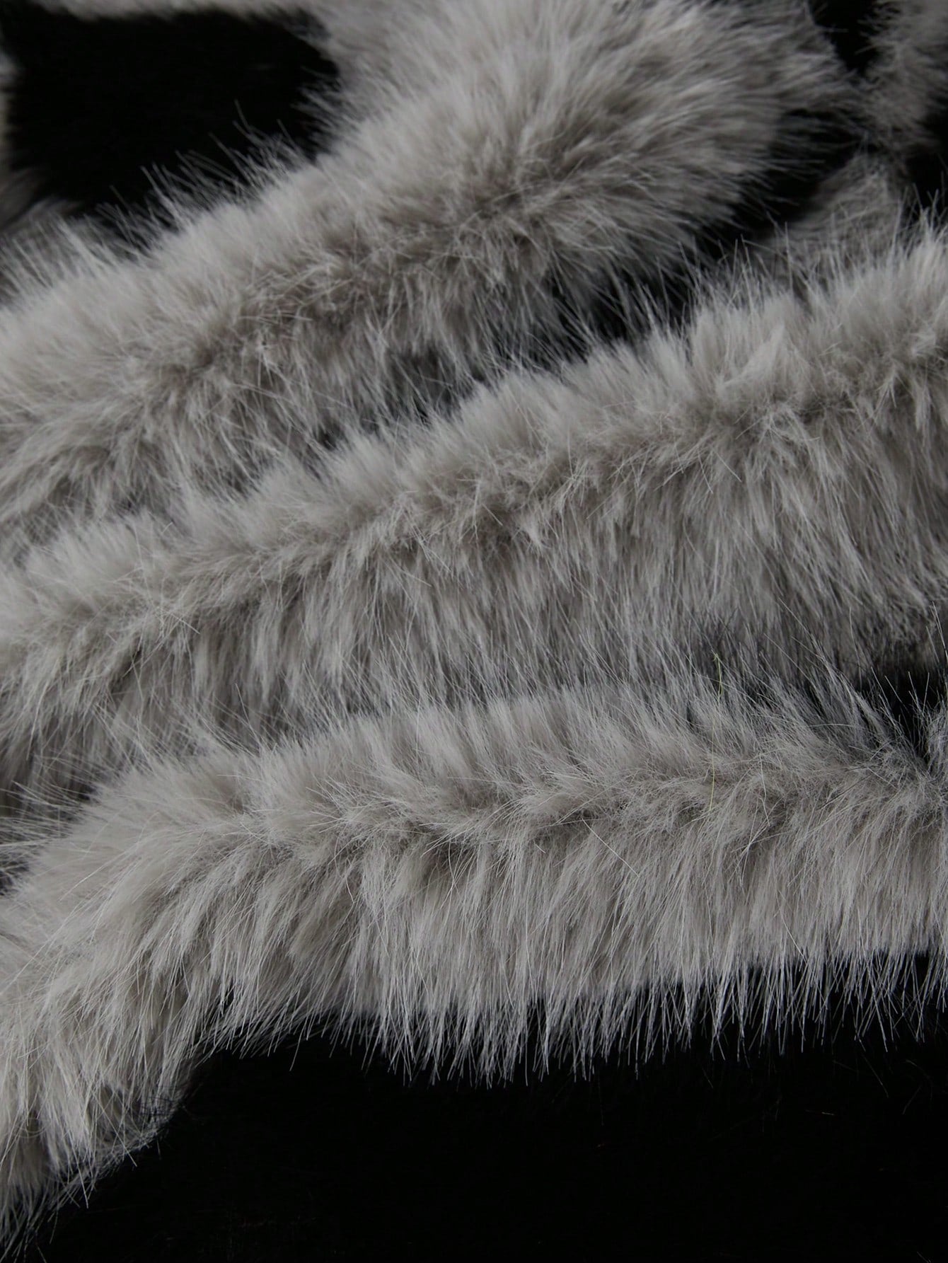 Striped Fluffy Jacket - Body By J'ne