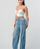 Athena Wide Leg Denim Jeans