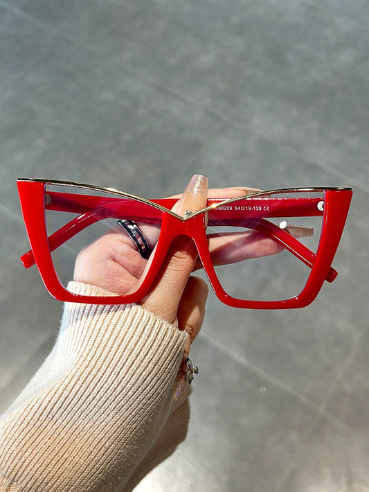 Cat Eye Shape Metal Frame - Body By J'ne