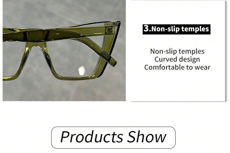 Cat Eye Shape Metal Frame - Body By J'ne