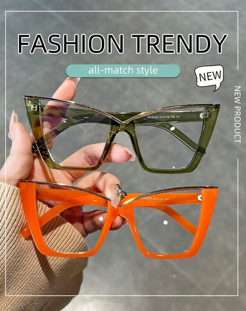 Cat Eye Shape Metal Frame - Body By J'ne